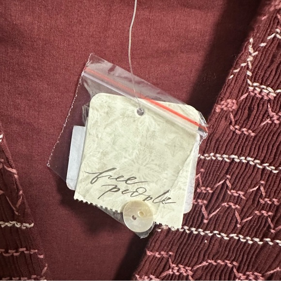 NWT Free People Samantha Shirtdress Embroidery Size Small reg $178 - Picture 4 of 6